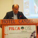 Il segretario generale Filca Cisl Piemonte Piero Donnola primo piano