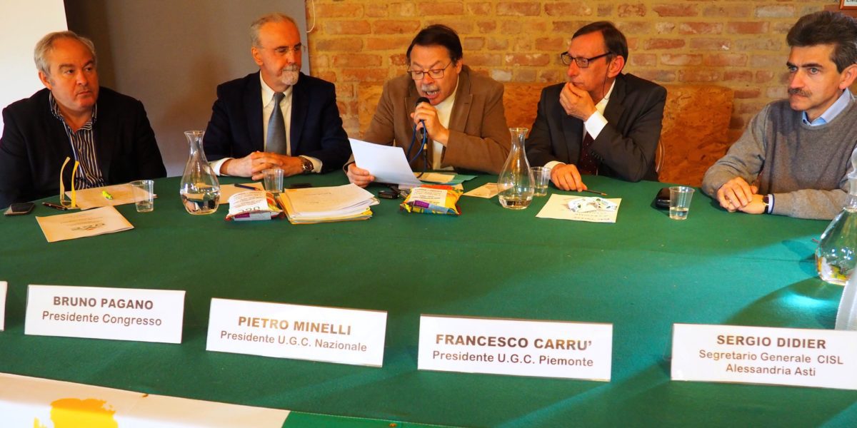Il nono congresso Ugc Piemonte primo piano