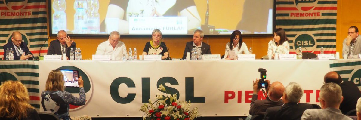 Secondo giorno congresso Cisl Piemonte primo piano