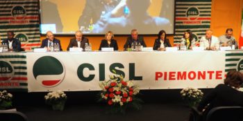 Il segretario Ferraris apre al Lingotto di Torino il XII congresso Cisl Piemonte. Domani c’è Furlan
