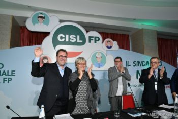 Congresso straordinario Cisl Fp: Maurizio Petriccioli eletto segretario generale della Cisl Fp