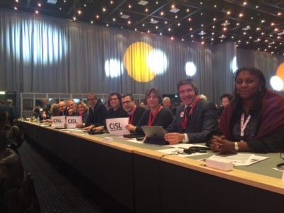 Congresso Ituc a Copenaghen, Furlan: “Sindacato mondiale più inclusivo, partecipativo e propositivo”