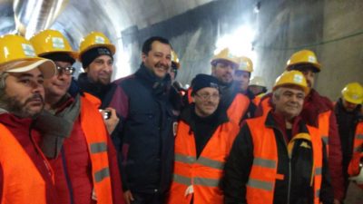 Tav, Turri (Filca-Cisl): “Salvini ha tradito gli operai”