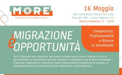 Migrazione è opportunità: competenze, professionalità e risorse in movimento – Giovedì 16 la conferenza di Anolf Piemonte