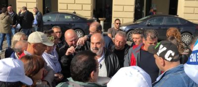 Presidio lavoratori autostrade e trafori a Torino il 25 ottobre