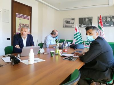 Stellantis gigafactory conferenza stampa Uliano provenzano