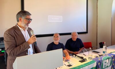 Consiglio generale Fai Piemonte a Pollenzo (Cn) con i segretari Ferria, Rota e Ferraris
