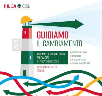 “Guidiamo il cambiamento”: il 6 e 7 novembre a Torino l’Assemblea Organizzativa della Filca Cisl nazionale