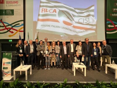 Protagonisti del cambiamento: l’Assemblea nazionale della Filca Cisl a Torino con Luigi Sbarra