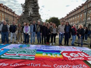 Cgil Cisl Uil Torino in piazza con i giovani di Fridays For Future 2022