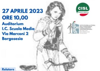 “La Resistenza al femminile in Valsesia”: convegno Cisl P.O. a Borgosesia il 27 aprile 2023