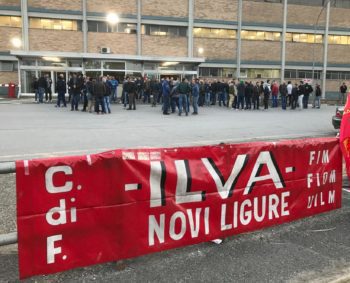 Ex Ilva, sciopero a oltranza nella fabbrica di Novi Ligure