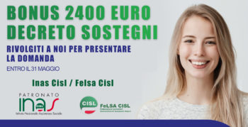 Decreto Sostegni, Bonus 2400 €