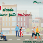 Copertina primo Bilancio Sociale Fnp Cisl Piemonte